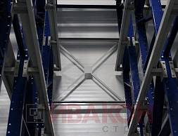 Компания "Морепродукт": стеллажи набивные